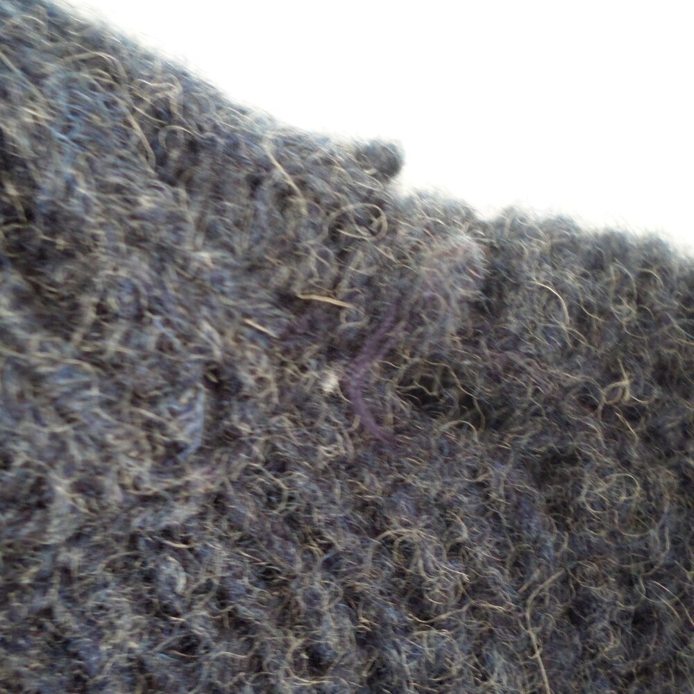 L. L. Bean Fair Isle Lamb's Wool Nordic Sweater Mens Size XL Grey/Black - Picture 5 of 5
